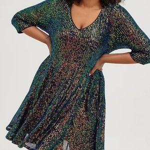 ISO Multi Sequin Torrid Dress in 3,4 or 5
